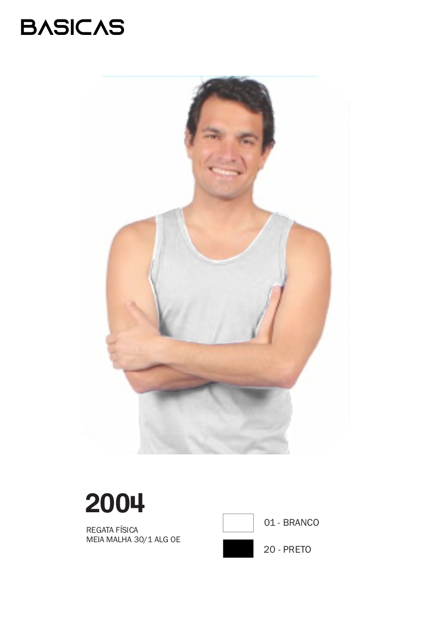 Peça básica masculina da Coleção Verão 2026/27