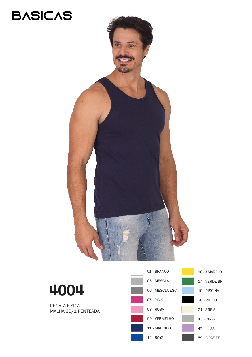 Peça básica masculina da Coleção Verão 2026/27