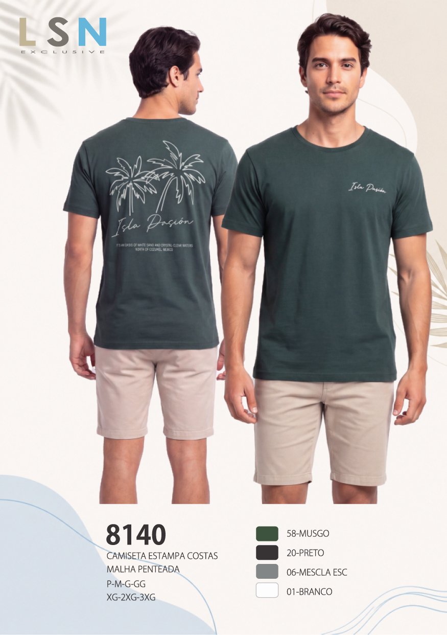 Peça masculina da Coleção Verão 2026/27